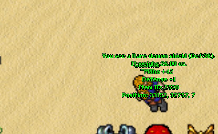 Rare item attributes